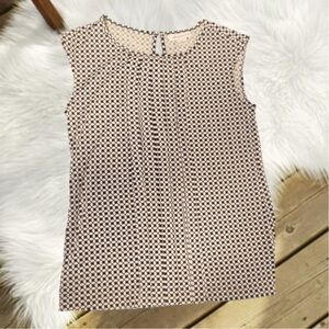 Liz Claiborne Black & White Short Sleeve Blouse - Women’s Small